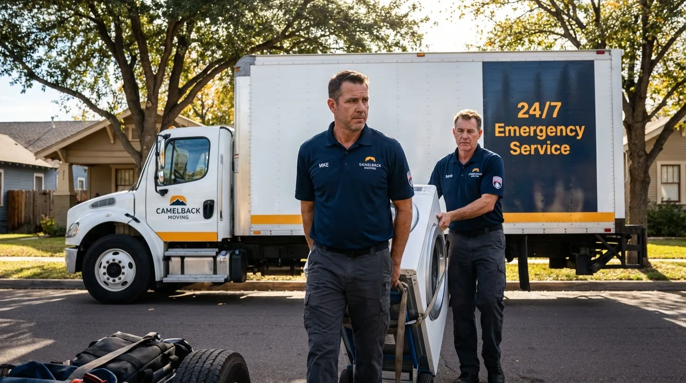 CamelBack Moving crew loading furniture in Pahokee, FL