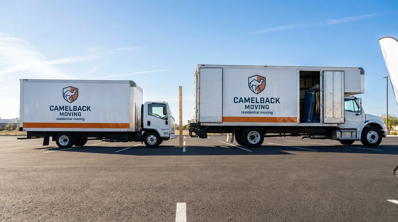 Moving truck size capacity guide in Pahokee
